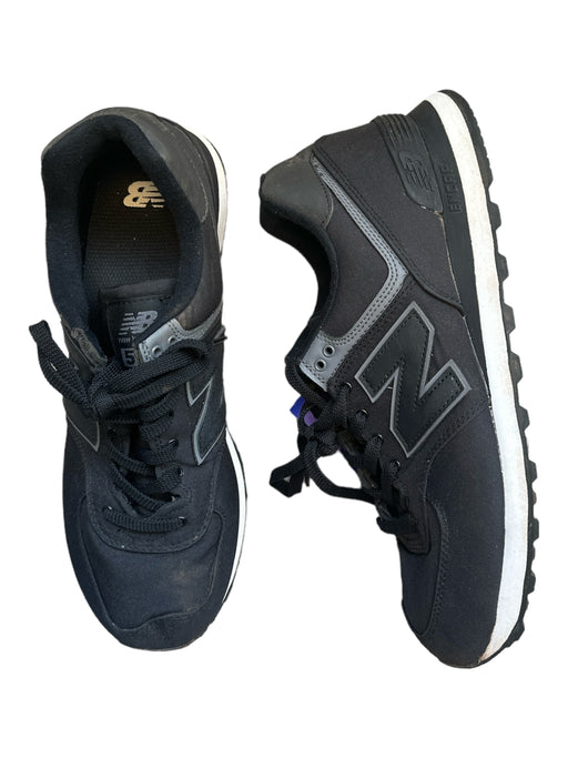 New Balance Shoe Size 11.5 Black Canvas Athletic Men's Sneakers 11.5