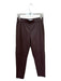 Something Navy Size M Brown Vegan Leather Elastic Waist Legging Pants Brown / M