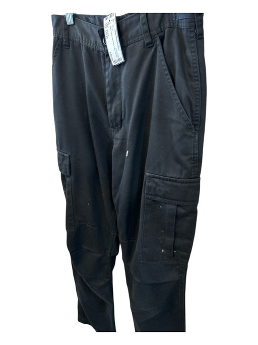 John Galt Size Est XS Black Cotton High Waist Cargo Pants Black / Est XS