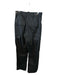 John Galt Size Est XS Black Cotton High Waist Cargo Pants Black / Est XS