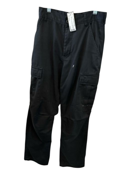 John Galt Size Est XS Black Cotton High Waist Cargo Pants Black / Est XS