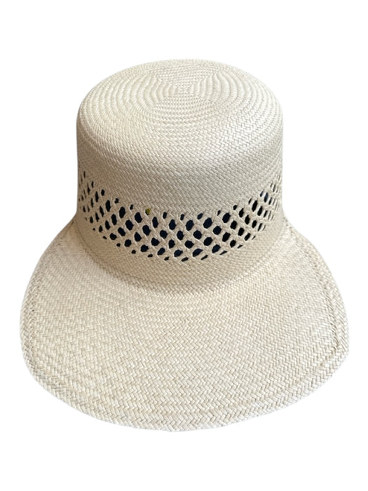 Lina Osorio Tan Straw Hat Tan / M