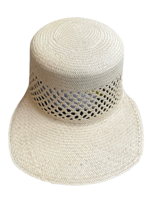Lina Osorio Tan Straw Hat Tan / M