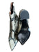 Tabitha Simmons Shoe Size 39 Gray & Black Leather Snake Embossed Booties Gray & Black / 39