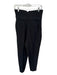 Equipment Size 8 Black Polyester Metallic Thread High Waist Trouser Pants Black / 8