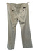 Prada Size 42 Khaki Cotton Blend Straight Leg Trouser Pants Khaki / 42