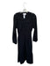 Cleobella Size XS Black Cotton Long Sleeve Lace Trim Midi Dress Black / XS