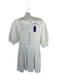 Proenza Schouler Size 0 White Cotton Short Balloon Sleeve Corset Bodice Dress White / 0