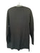 Zara Size L Black Viscose Blend Long Sleeve Knit Dress Black / L