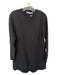 Zara Size L Black Viscose Blend Long Sleeve Knit Dress Black / L