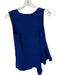Proenza Schouler Size 2 Electric Blue Acetate Blend Sleeveless V Neck Top Electric Blue / 2