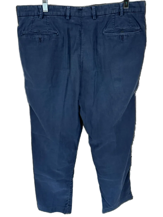 Sid Mashburn Size 36 Navy Cotton Solid Men's Pants Navy / 36