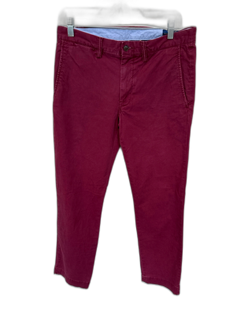 Polo Ralph Lauren Size 30X30 Maroon Cotton Solid Men's Pants Maroon / 30X30