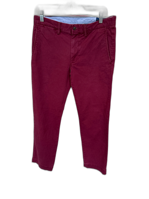 Polo Ralph Lauren Size 30X30 Maroon Cotton Solid Men's Pants Maroon / 30X30