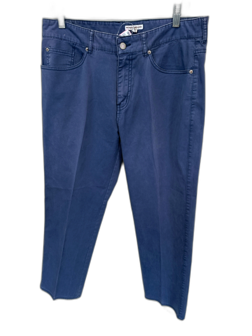 Peter Millar Size 34 Navy Cotton Solid Men's Pants Navy / 34
