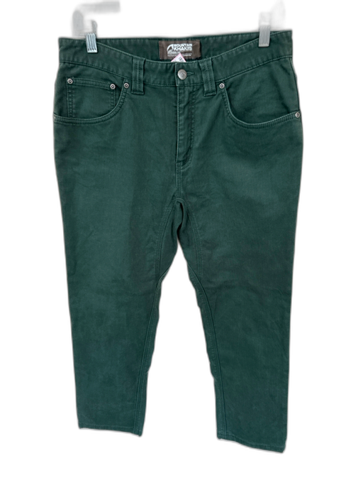 Mountain Khakis Size 30X30 Forest Green Cotton Blend Solid Khakis Men's Pants Forest Green / 30X30