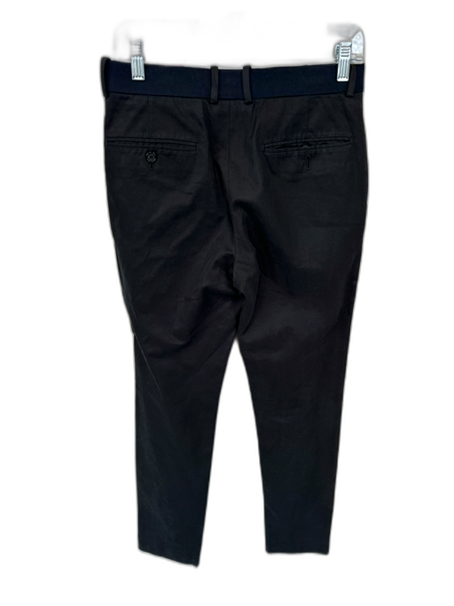 Alexander McQueen Size 44 Black Cotton Solid Men's Pants Black / 44