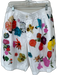 Marni Size 56 White & Multi Cotton Flowers Elastic Waist Men's Shorts White & Multi / 56