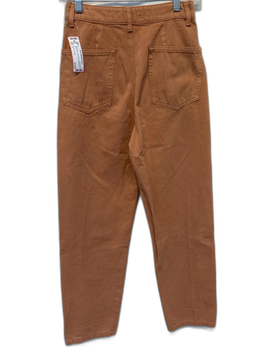 Moussy Vintage Size 1 Rust Cotton High Waist Straight Leg Jeans Rust / 1