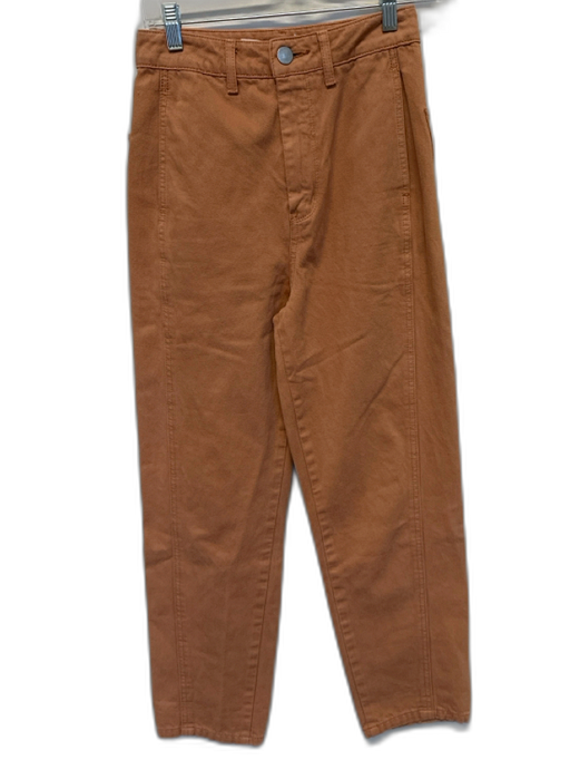 Moussy Vintage Size 1 Rust Cotton High Waist Straight Leg Jeans Rust / 1