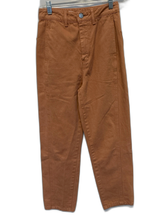 Moussy Vintage Size 1 Rust Cotton High Waist Straight Leg Jeans Rust / 1
