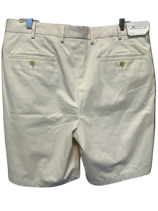 Peter Millar NWT Size 36 Light Khaki Cotton Men's Shorts Light Khaki / 36