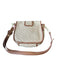 See By Chloe Tan & brown Jute Leather Front Flap GHW Bag Tan & brown / S