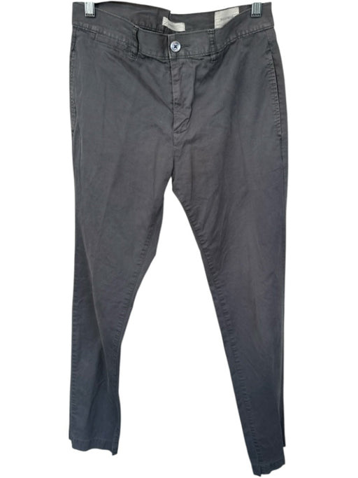 Billy Reid Size 30 Gray Cotton Solid Men's Pants Gray / 30