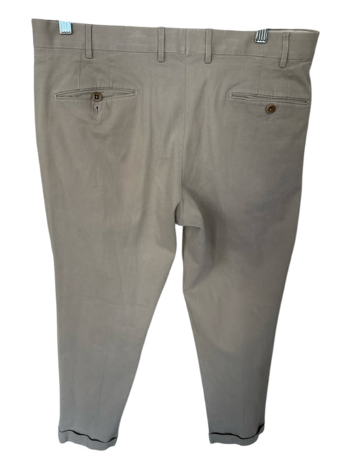 Zanella Size 35 Khaki Cotton Solid Khakis Men's Pants Khaki / 35