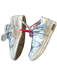 Off White X Nike Shoe Size 6.5 White & Pink Suede & Leather Lace Up Sneakers White & Pink / 6.5
