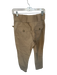Veronica Beard Size 4 Khaki Cotton High Waist Belted Cargo Pants Khaki / 4