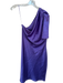 Fleur du Mal Size 6 Purple Silk One Shoulder slip dress Dress Purple / 6