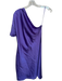 Fleur du Mal Size 6 Purple Silk One Shoulder slip dress Dress Purple / 6