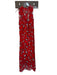 Veronica Beard Size 2 Red & Black Silk & Polyester Sleeveless Flowers Midi Dress Red & Black / 2