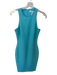 Elizabeth & James Size 0 Aqua Polyester Blend Sleeveless Back Zip Dress Aqua / 0
