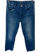 Mother Size 27 Med Dark Wash Cotton Blend Mid Rise Straight Leg Cropped Jeans Med Dark Wash / 27