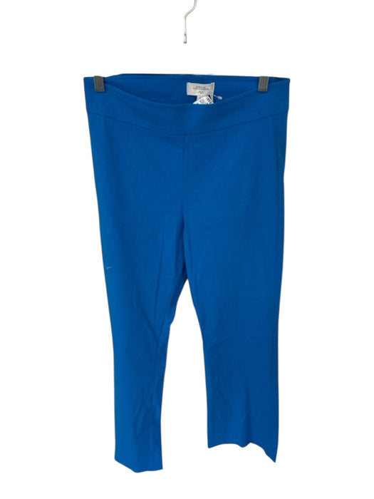 Avenue Montaigne Size 6 Electric Blue Viscose High Waist Bootcut Pants Electric Blue / 6