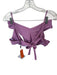 Skatie Brand Size L/XL Purple Recycled Polyester Blend Underwire Bikini Swimsuit Purple / L/XL