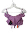 Skatie Brand Size L/XL Purple Recycled Polyester Blend Underwire Bikini Swimsuit Purple / L/XL