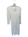 Sir the Label Size S White Linen Long Balloon Sleeve V Neck Maxi Dress White / S