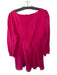 J. Crew Size 12 Pink Cotton Blend Long Balloon Sleeve Front Tie Dress Pink / 12