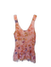 Amanda Uprichard Size S Pink & Orange Polyester Sleeveless Butterflies Dress Pink & Orange / S