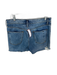 Joie Size 28 Med Dark Wash Cotton Blend High Waist Cut Off Denim Shorts Med Dark Wash / 28