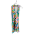 Show Me Your Mumu Size XXL Multi Polyester Halter Neck Leaves Open Back Dress Multi / XXL