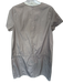 Ann Mashburn Size M Taupe Polyester Short Sleeve Drawstring Waist Back Zip Dress Taupe / M