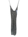 One 33 Social Size 4 Silver Sequin Spaghetti Strap Gown Silver / 4