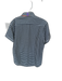 Robert Graham Size M Navy & White Polyester Blend Checkered Button Down Shirt Navy & White / M
