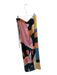 Fe Noel Size L Pink & Orange Viscose Drawstring Waist Shapes Wide Leg Pants Pink & Orange / L