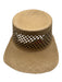 Lina Osorio Tan Straw Bill Hat Tan / S