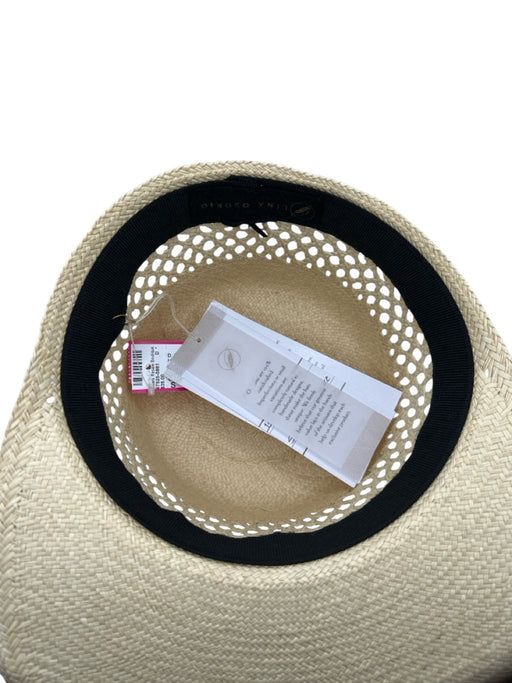 Lina Osorio Light Tan Straw Bill Hat Light Tan / S